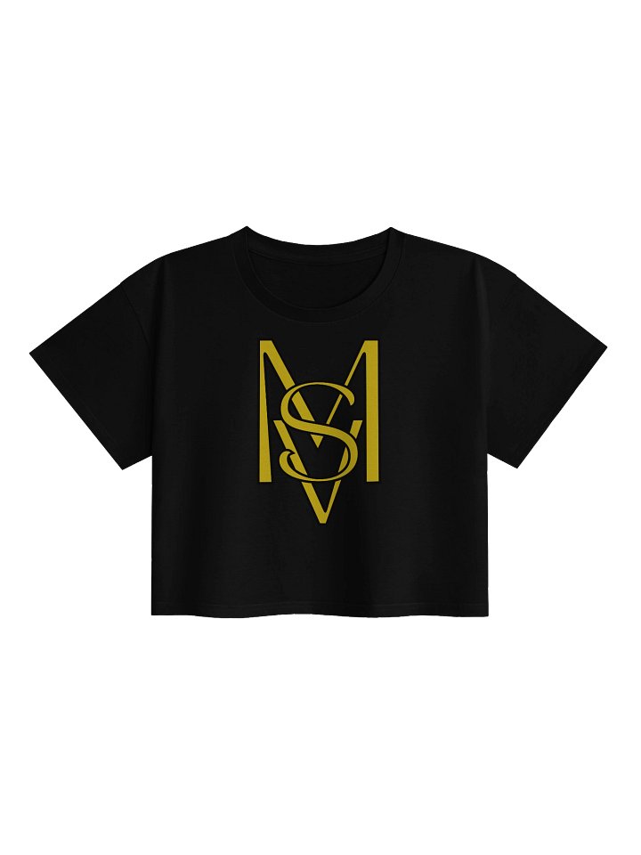 MsVerga Signature Women’s Premium Crop Top | Fierce. Focused. Fearless. product image (1)