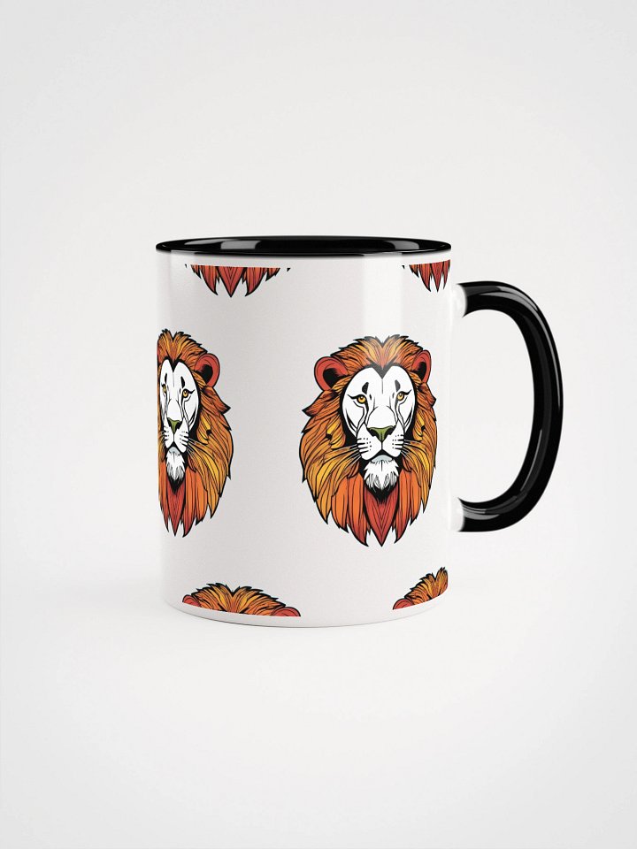 Fierce Lion Symmetry Ceramic Mug product image (13)