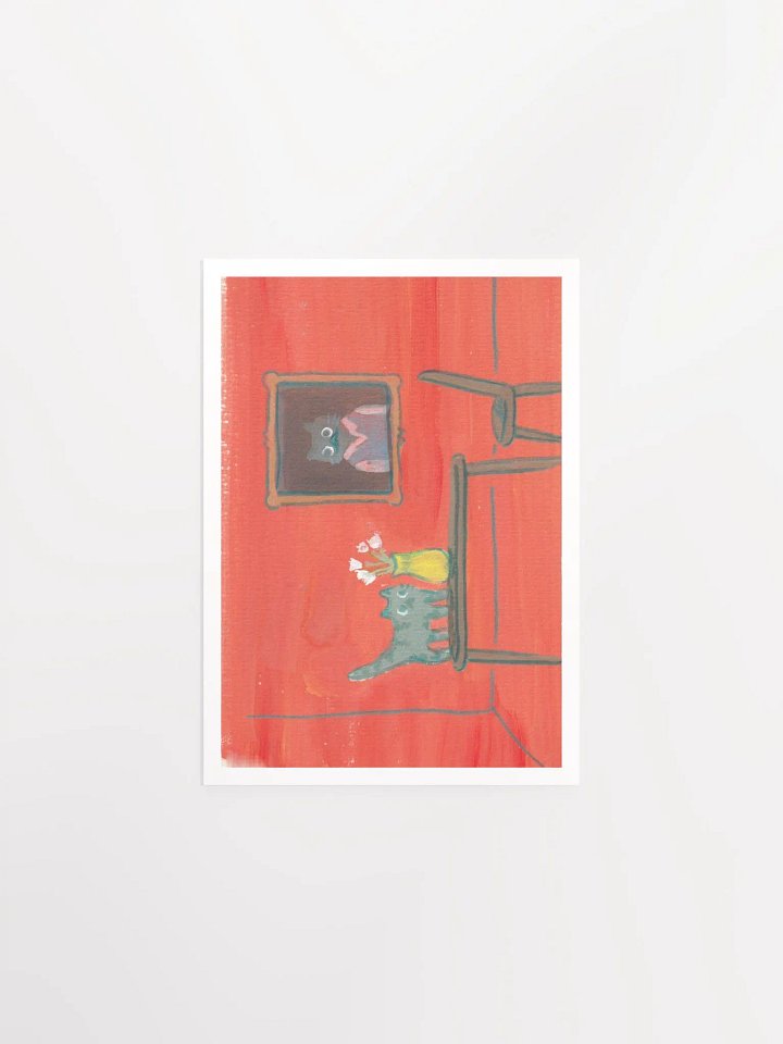 Tabby Cat Art Print product image (2)