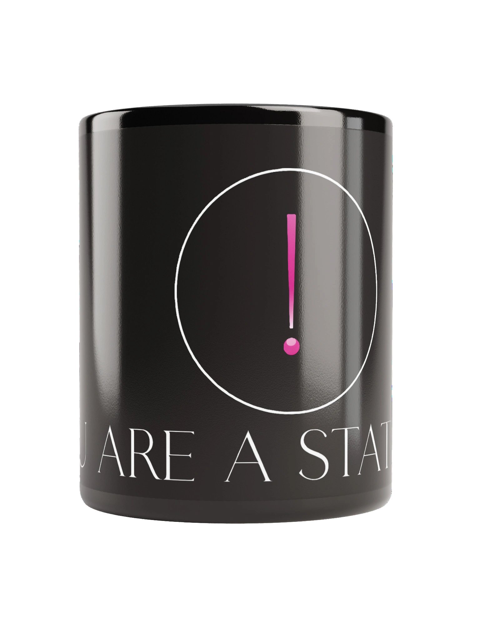 You Are a Statement - Black Edition Mug product image (10)