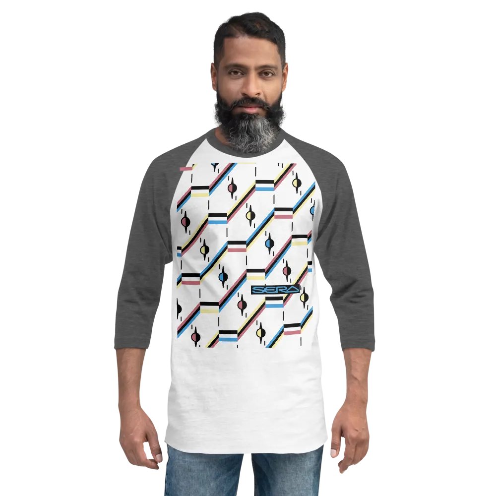 Sera pattern - ¾ sleeve Tshirt product image (6)