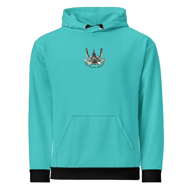PNW - T - Mt Raine & Marco Tug (Turquoise) – Performance Marine Wear | Twin Anchor Apparel North Current Line product image (2)