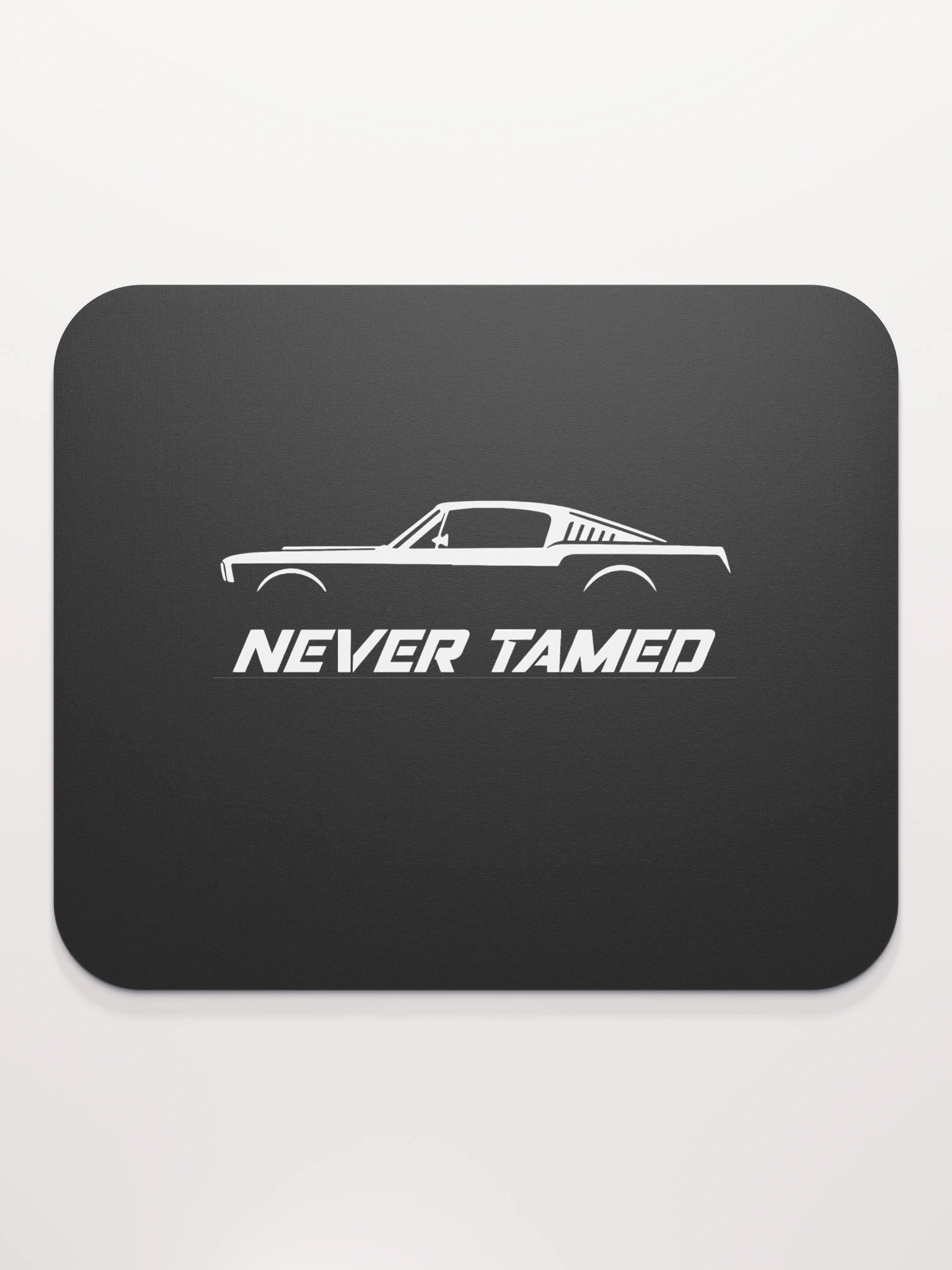 NEVER TAMED – Premium Mouse Pad product image (2)