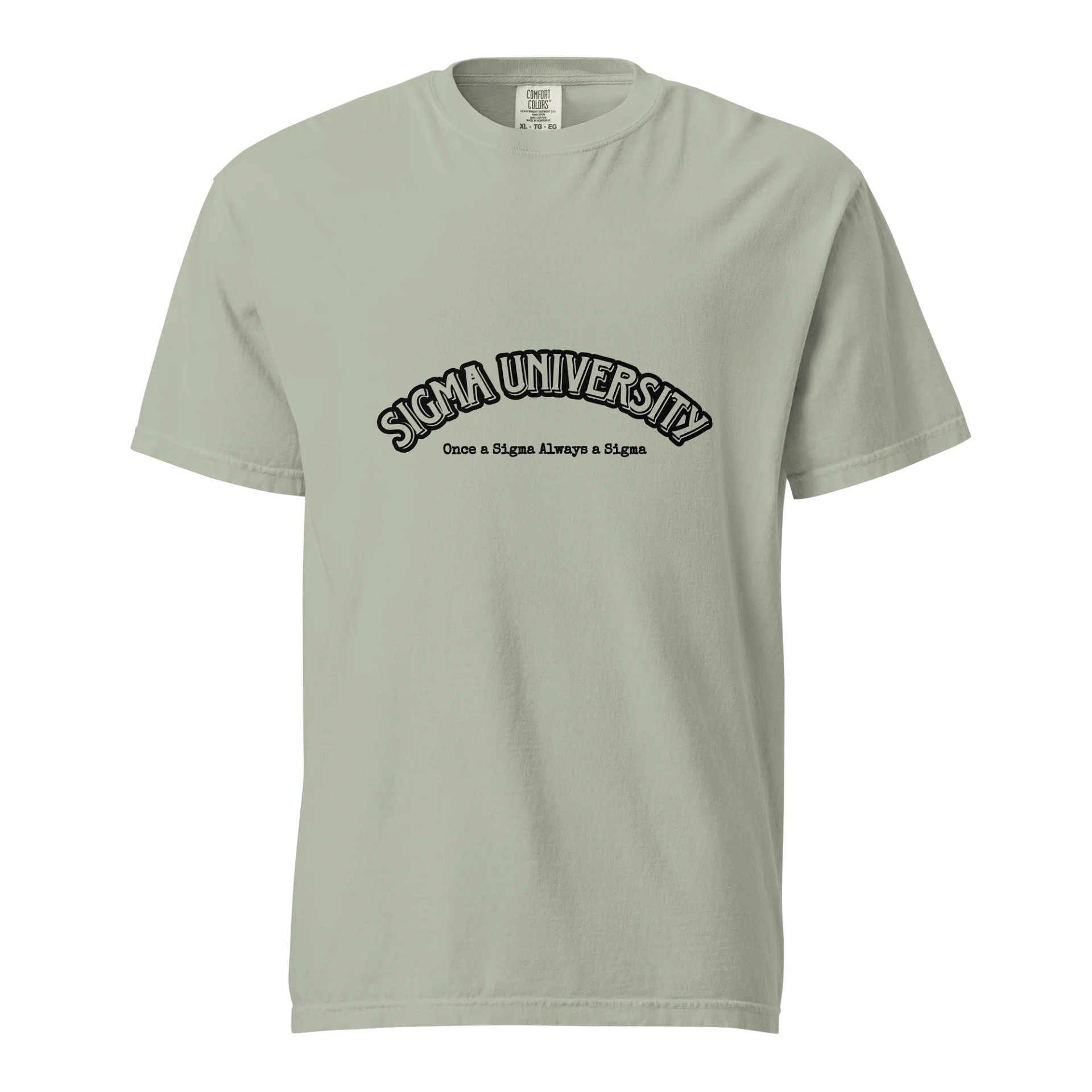 Sigma University T-Shirt (Black Text) product image (7)