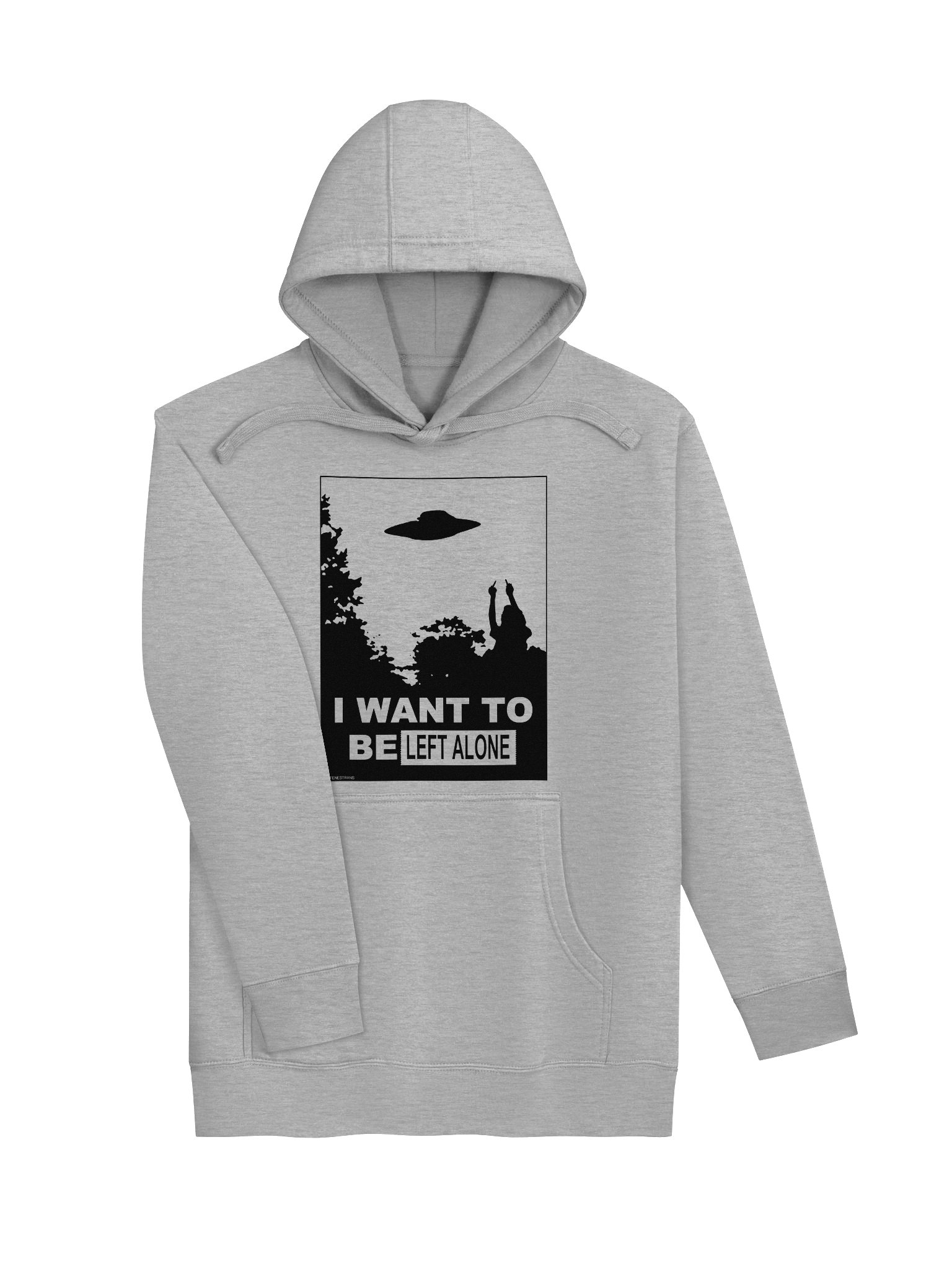 I Want to Be Left Alone Hoodie product image (3)
