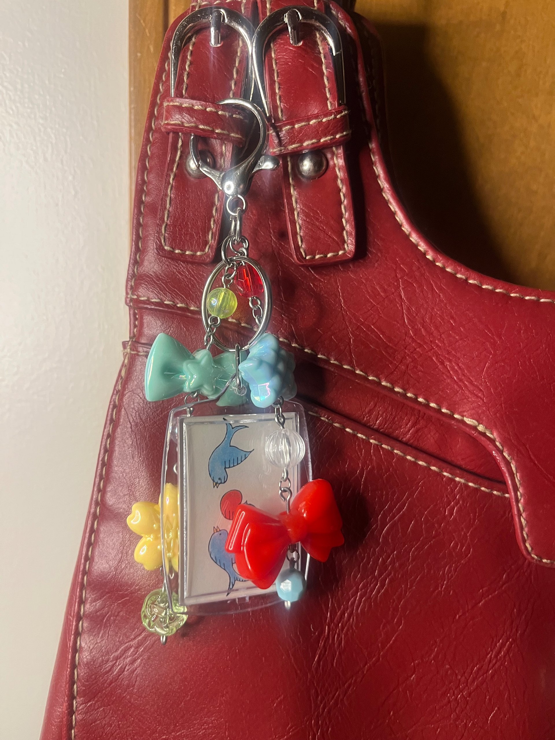 Love Birds Deluxe Bag Charm product image (1)