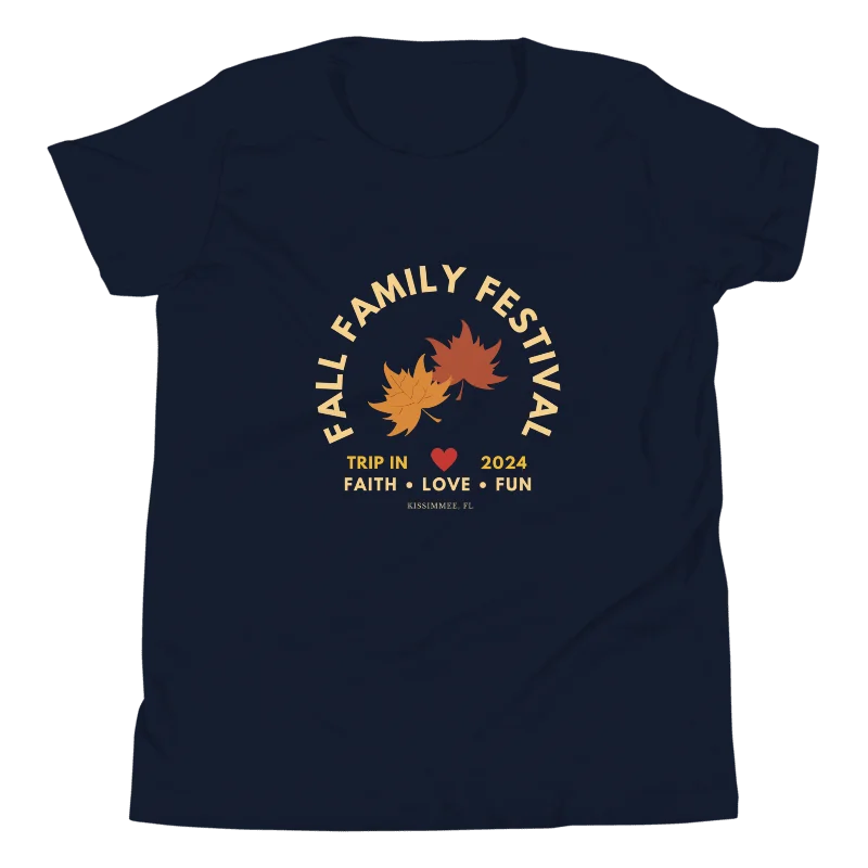 [GIRLS] YOUTH FALL FAMILY FESTIVAL T-SHIRT product image (1)