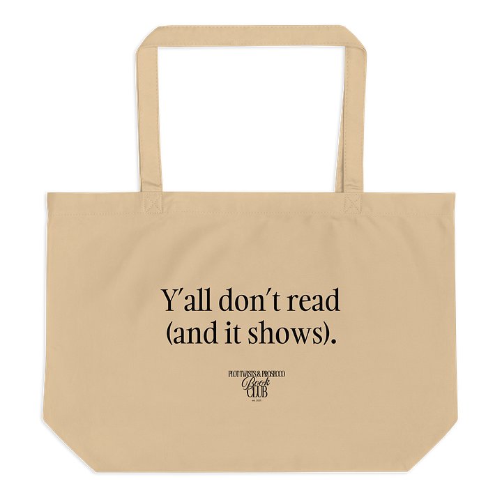 The "And It Shows" Canvas Tote product image (1)
