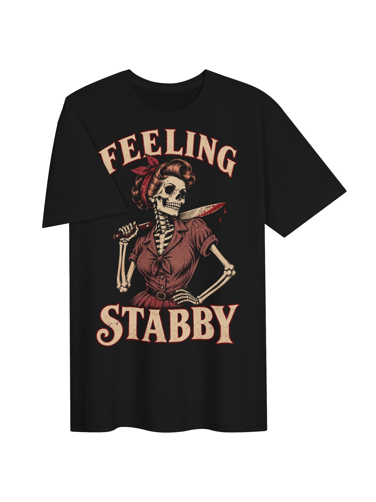Feeling Stabby Funny True Crime T-Shirt product image (3)