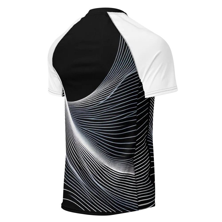 Flow Motion Men's Rash Guard | Ai Design product image (2)