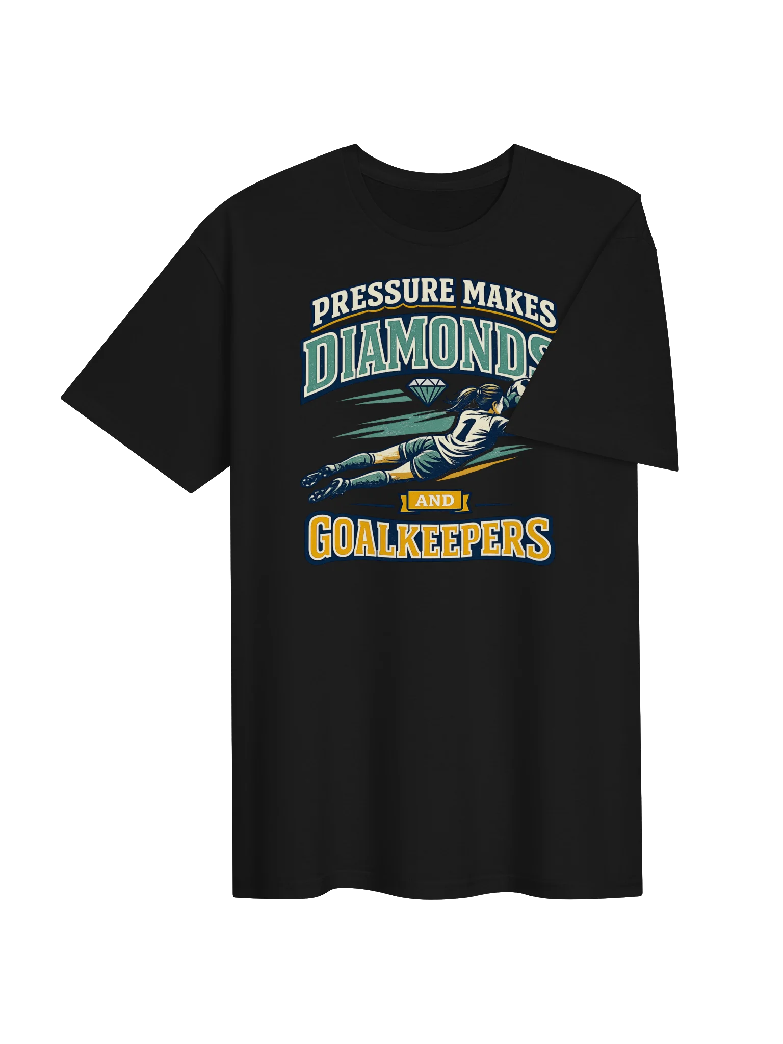 Pressure Makes Diamonds Goalkeeper Tee product image (4)