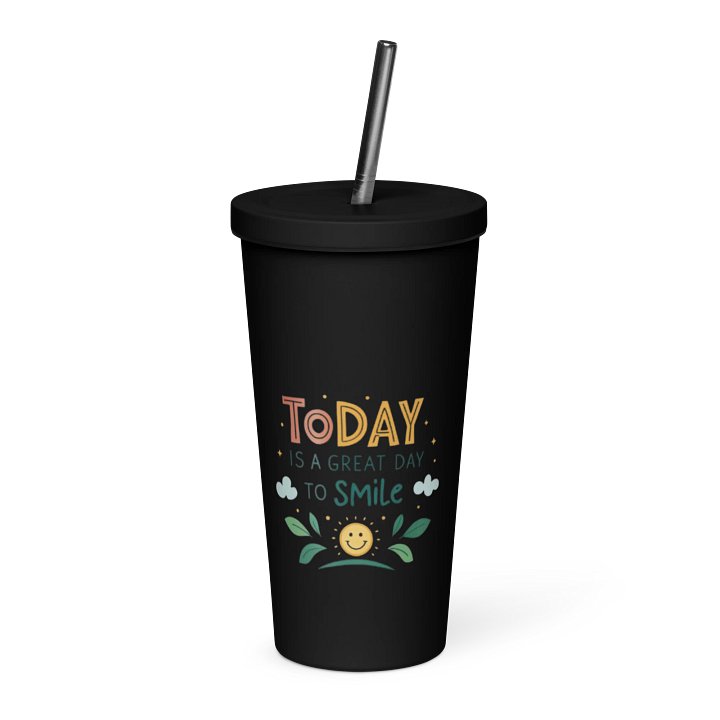 Smile Today Insulated Tumbler product image (1)