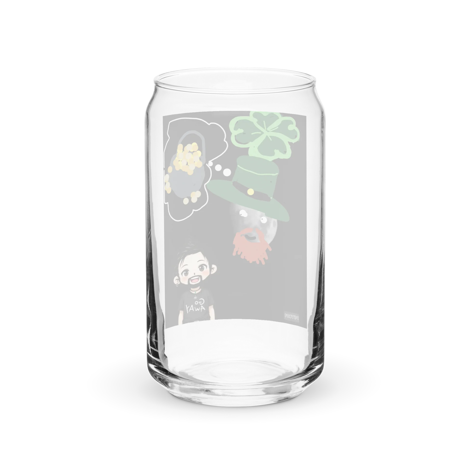 Lucky Mr.Moon Can-Shaped Glass product image (2)