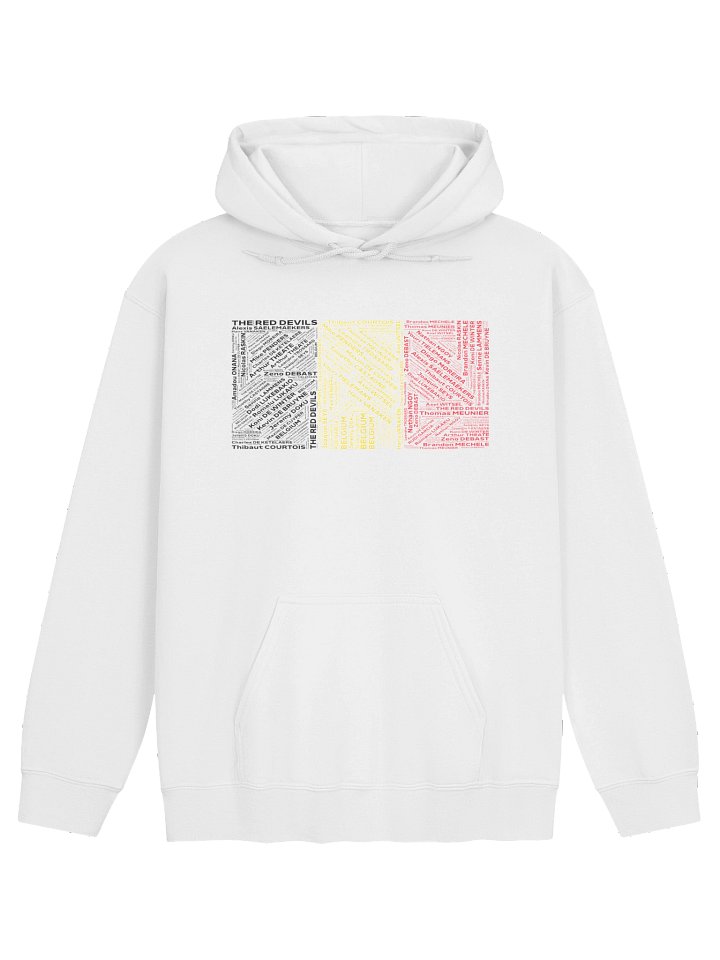 Belgium Football 2026 Team Hoodie (Front) product image (1)