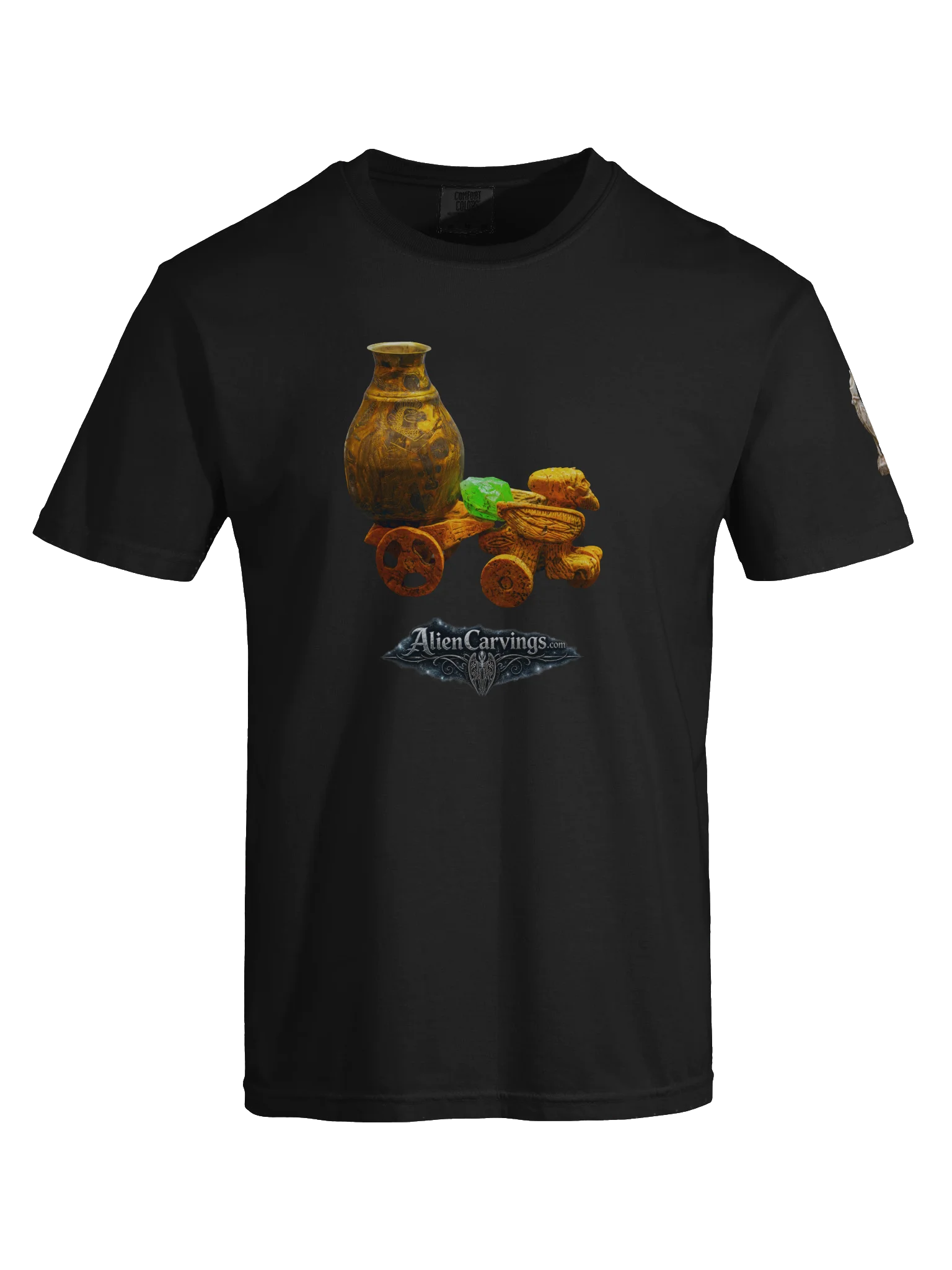Aliencarvings.com Anunnaki Griffon Chariot T-Shirt product image (5)