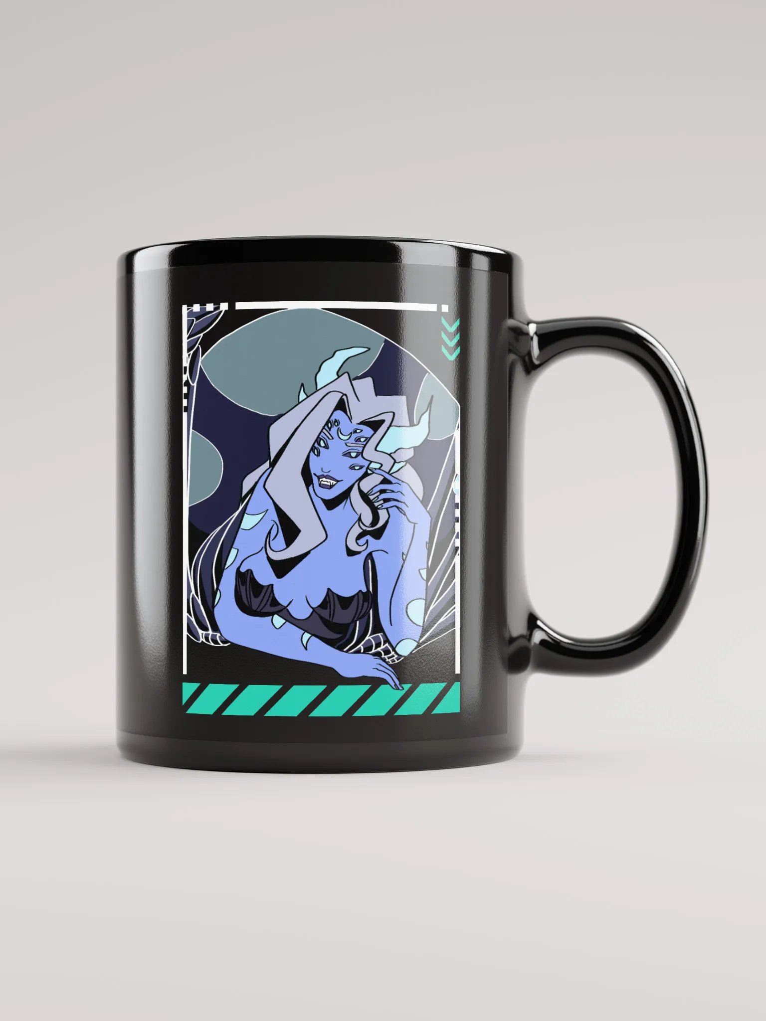 Cybersecurity Black Glossy Mug product image (1)