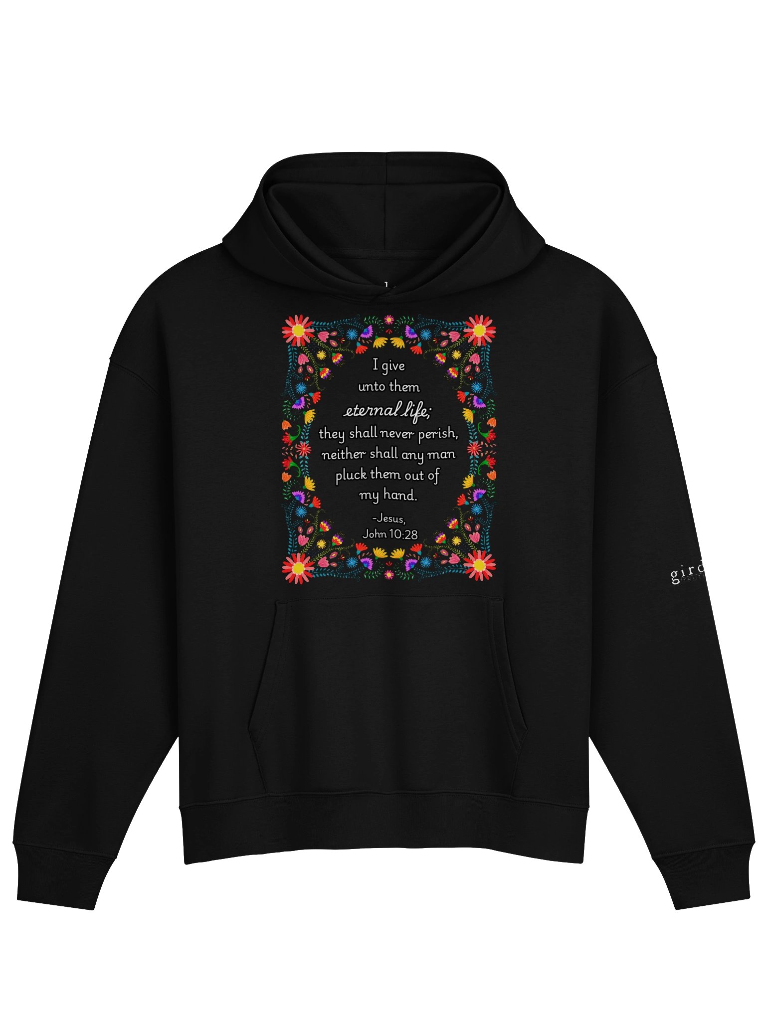 Eternal Life John 10:28 Hoodie product image (1)