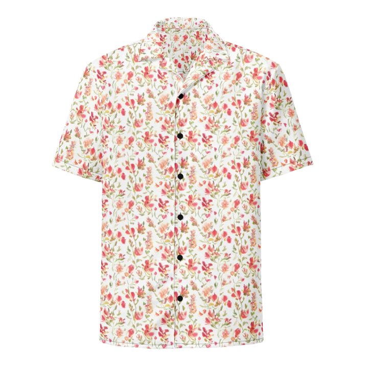 Floral Pattern Snapdragon Flowers Hawaiian Shirt product image (1)