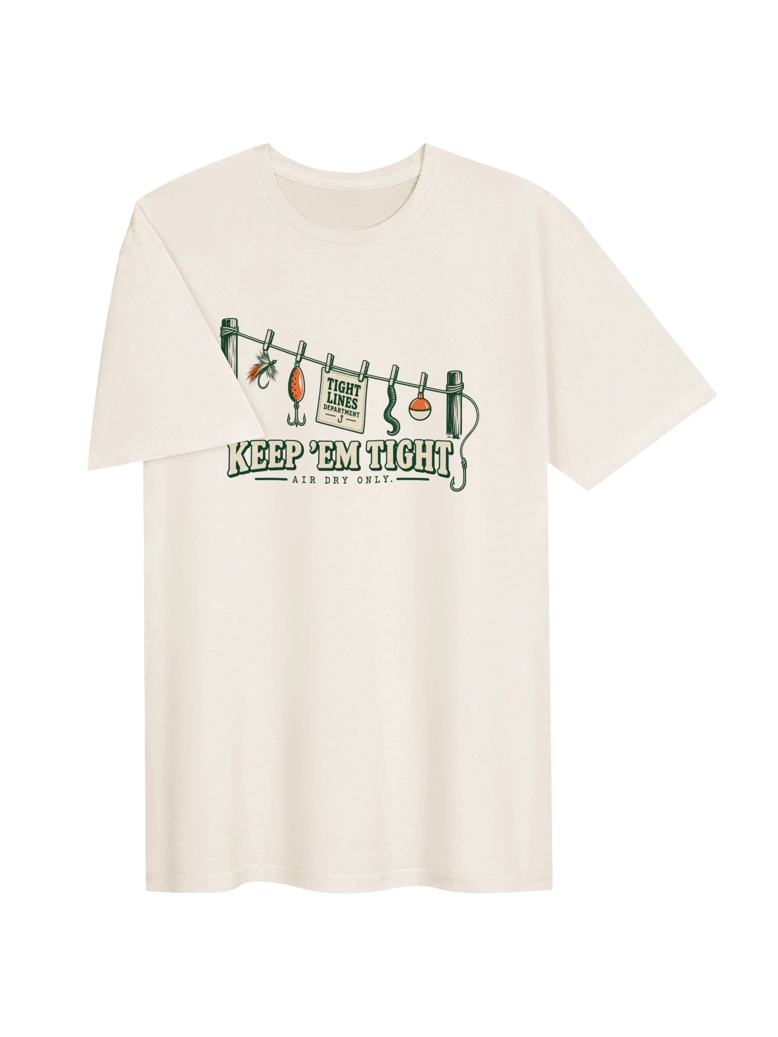 Tight Lines Department T-Shirt product image (3)
