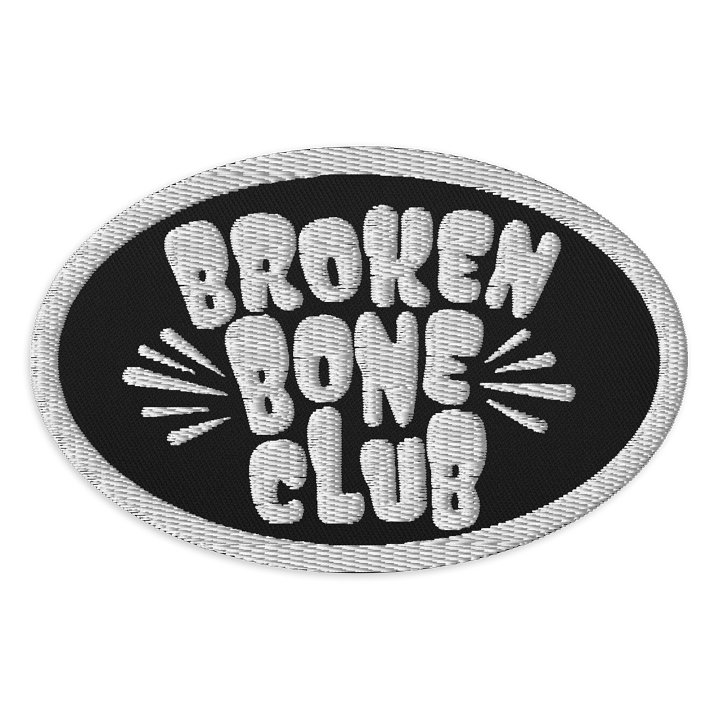 Broken Bone Oval Patch product image (1)
