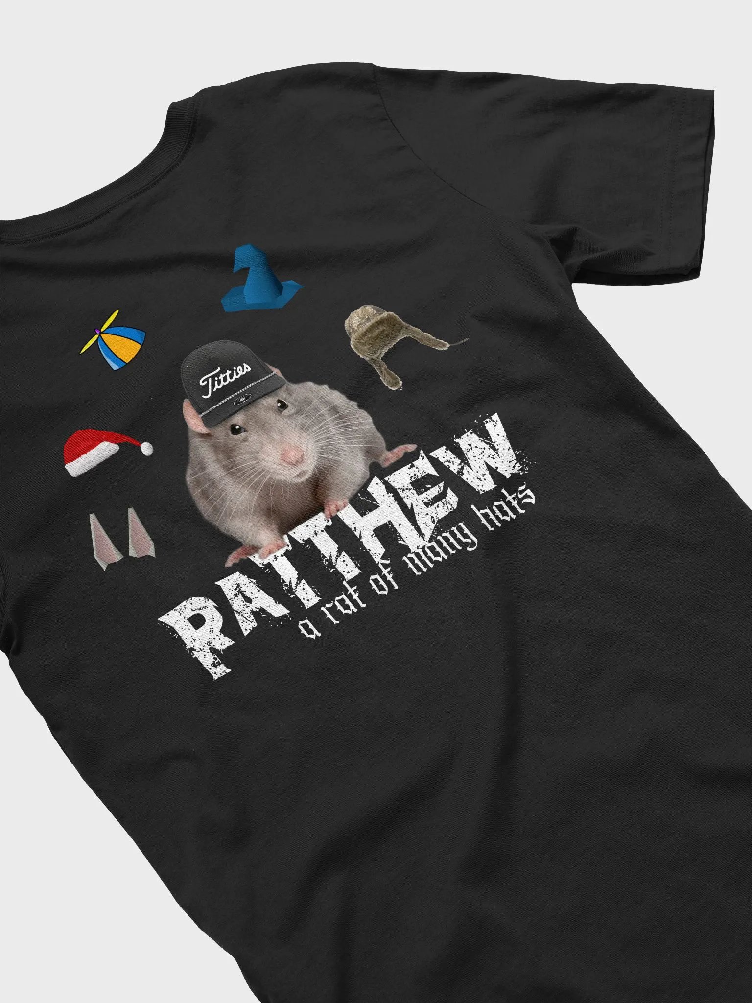 Ratthew the hat master Tee product image (4)
