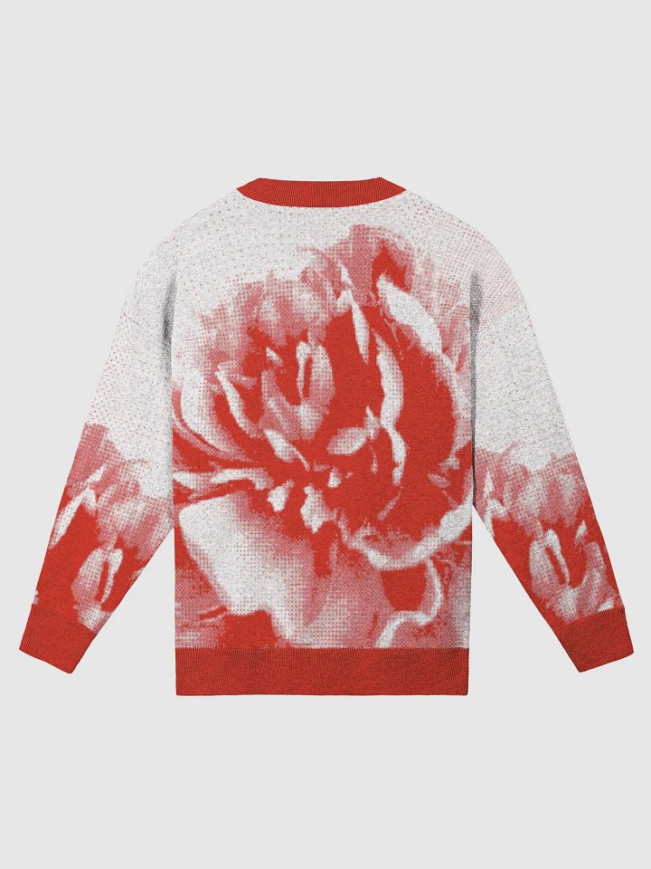 Blooming Rose Relaxed Knit Sweater product image (10)