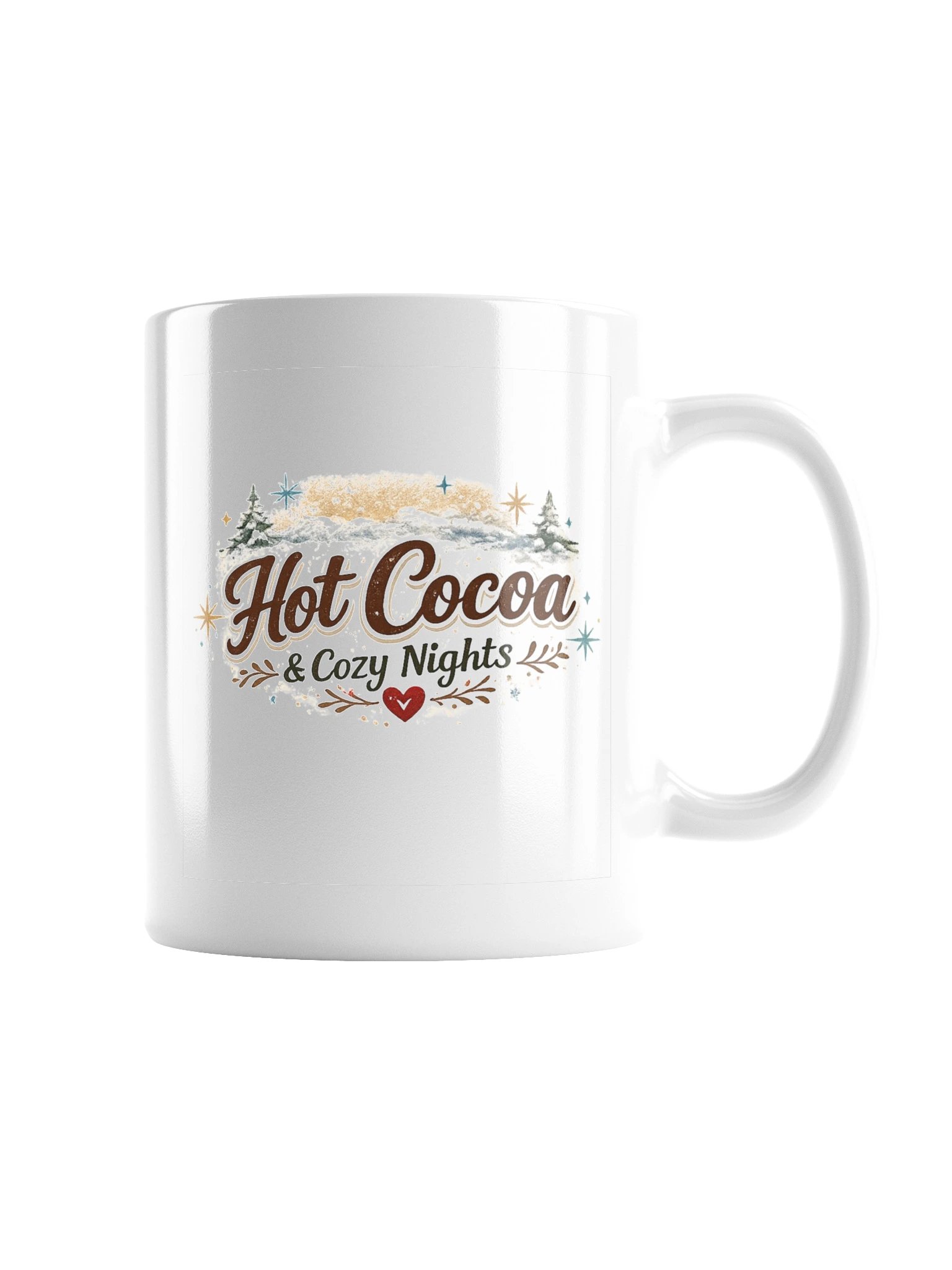Hot Cocoa & Cozy Nights 11 oz Ceramic Mug for Lefties product image (1)