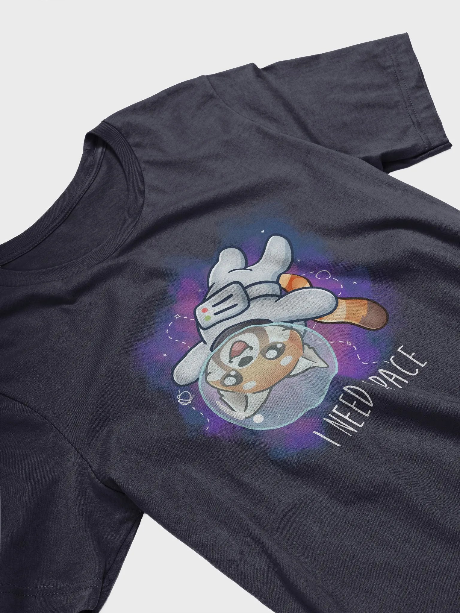 I Need Space Red Panda Astronaut T-Shirt product image (2)