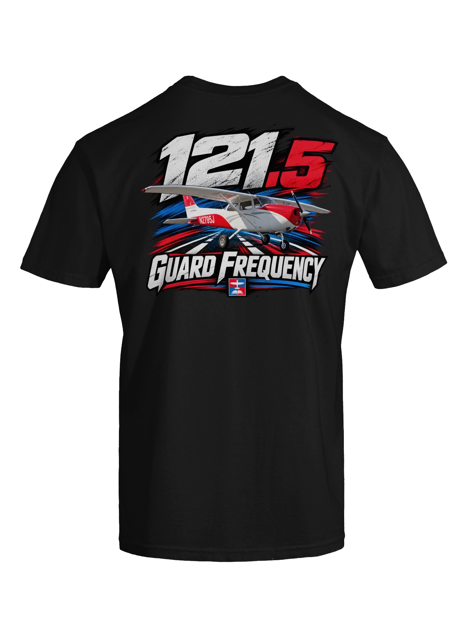 121.5 Guard Frequency | Endeavour Aviation Premium Tee product image (11)