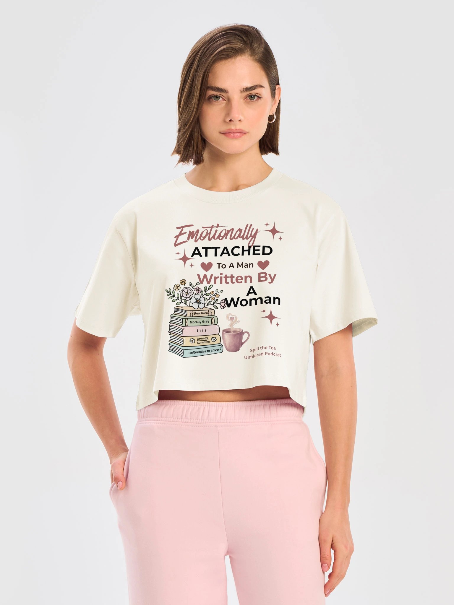 Emotionally Attached Crop Tee product image (21)
