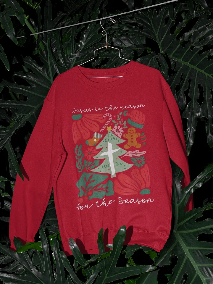 Jesus Is the Reason for the Season Christmas Sweatshirt product image (1)