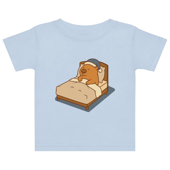 Cozy Bedtime CapyBaby Baby Shirt product image (1)