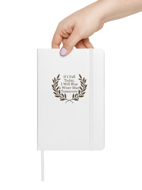 If I Fall Today, I Will Rise a Wiser Man Tomorrow – Stoic Journal product image (1)
