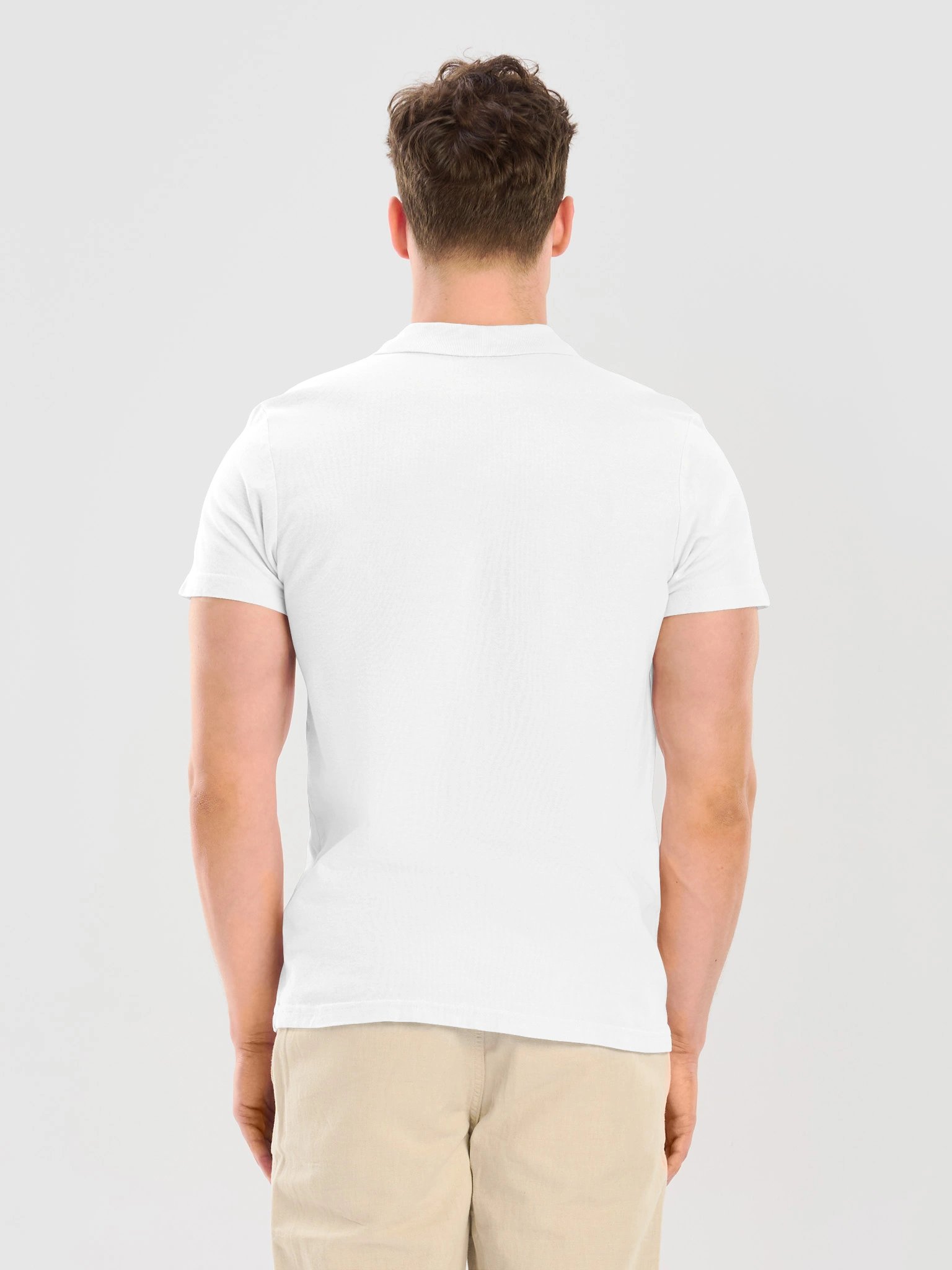 KIALS Polo (white printed) product image (2)