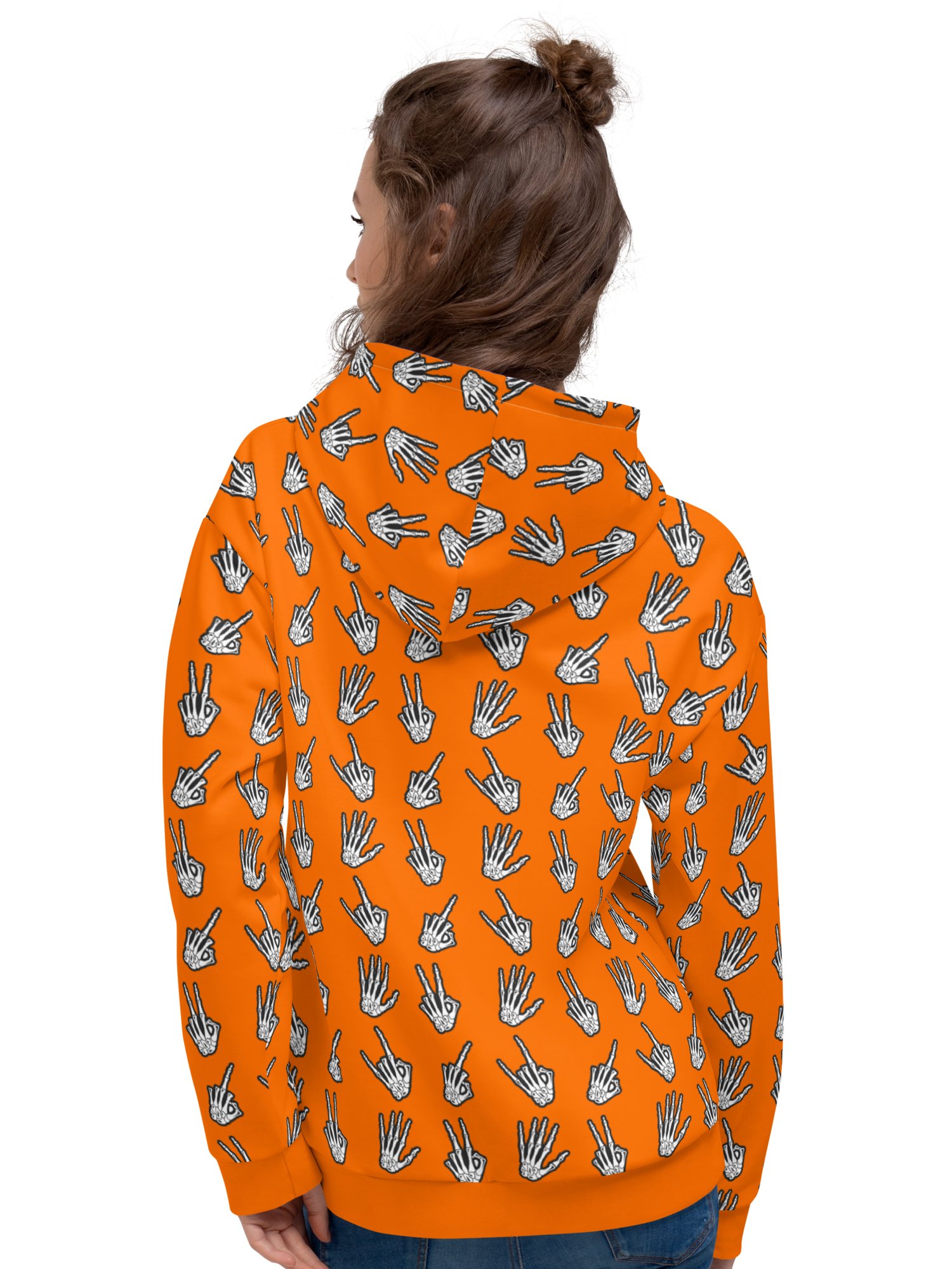 Bone Zone pattern classic hoodie product image (3)