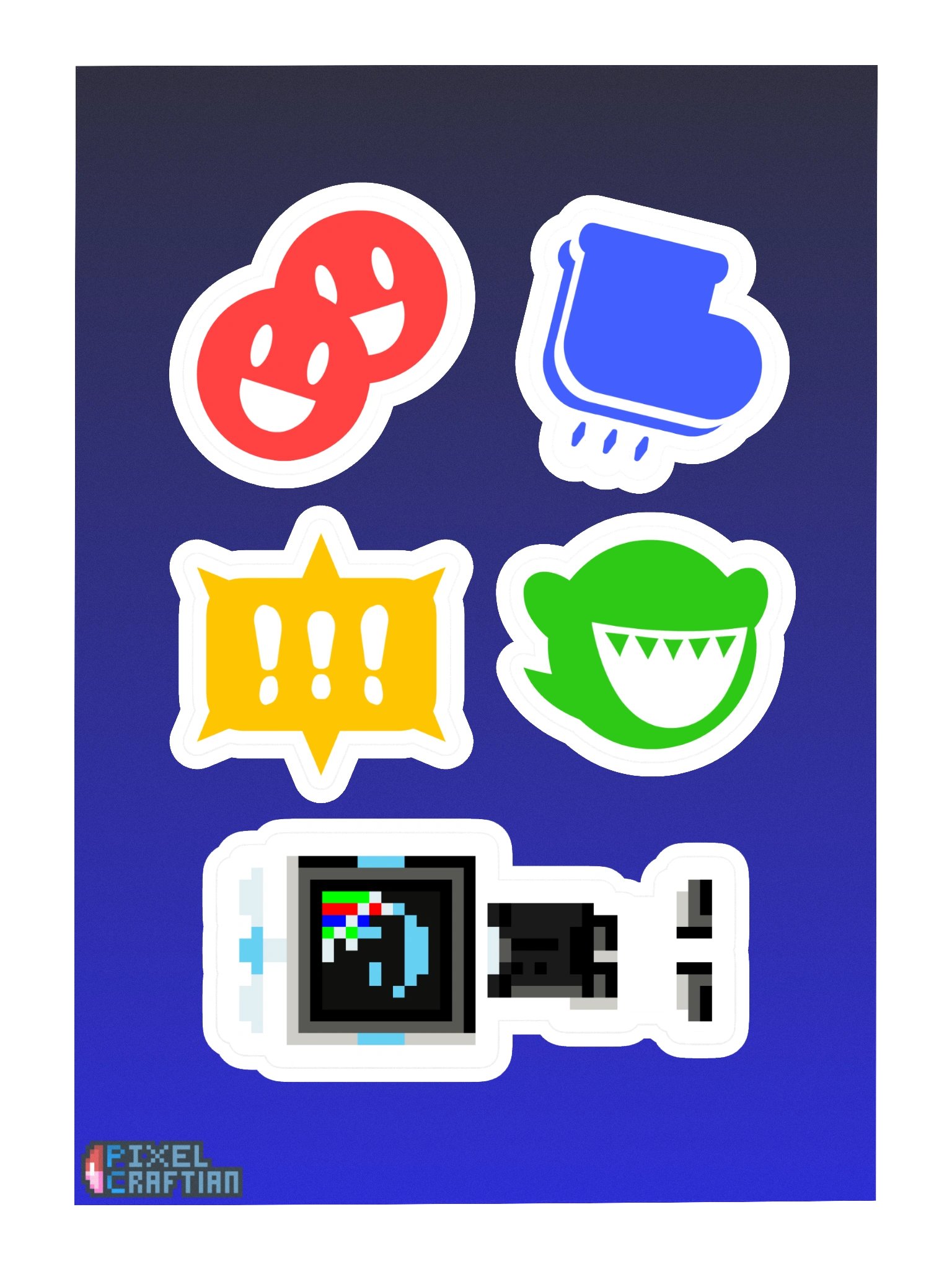 SMCS Team Icons Sticker Sheet product image (3)