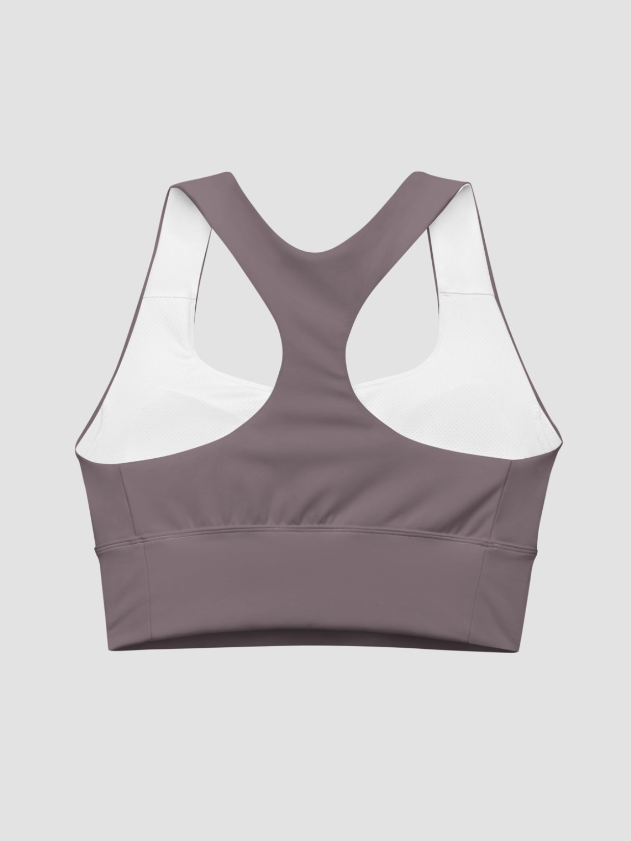 Longline Sports Bra - Dusty Taupe product image (6)