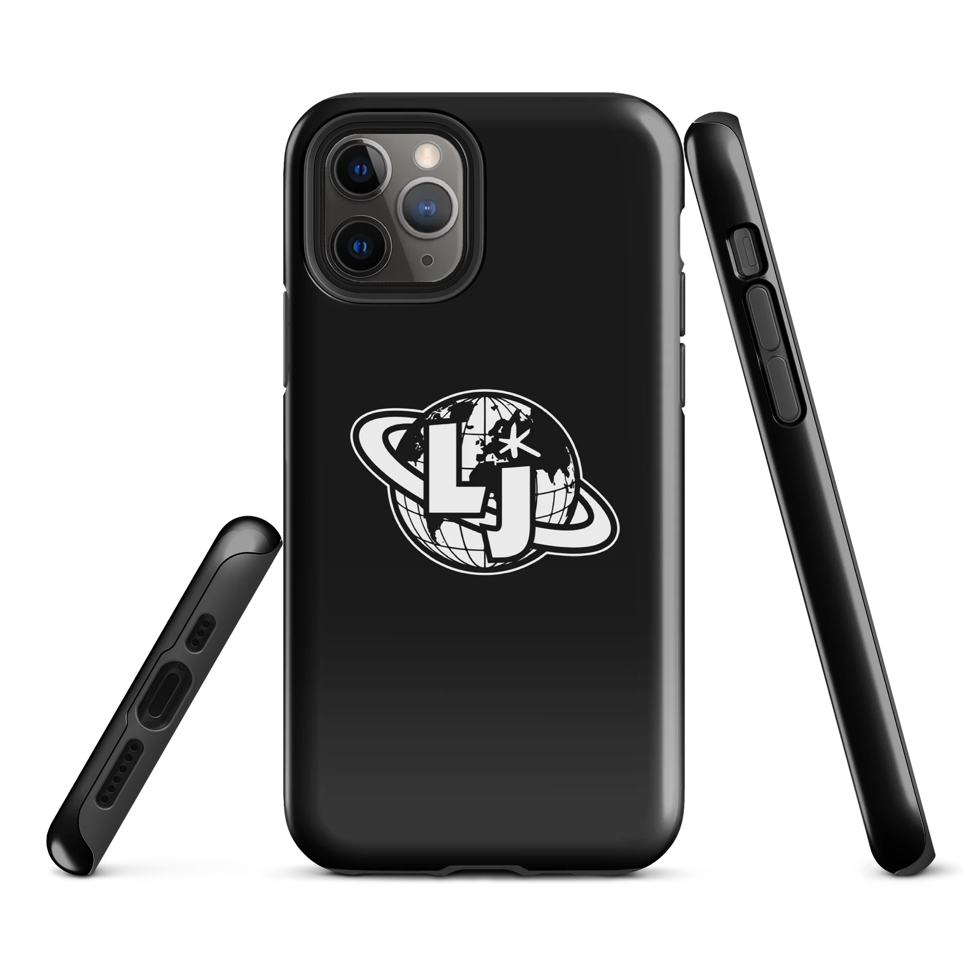 “Jordee’s World" Tough iPhone Case in Black product image (1)
