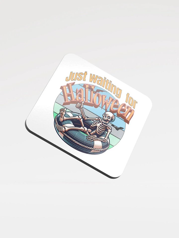 Just Waiting For Halloween Cork Coasters product image (2)