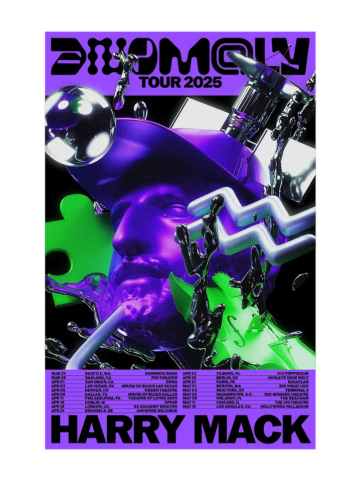 Anomaly Tour 2025 Poster product image (1)