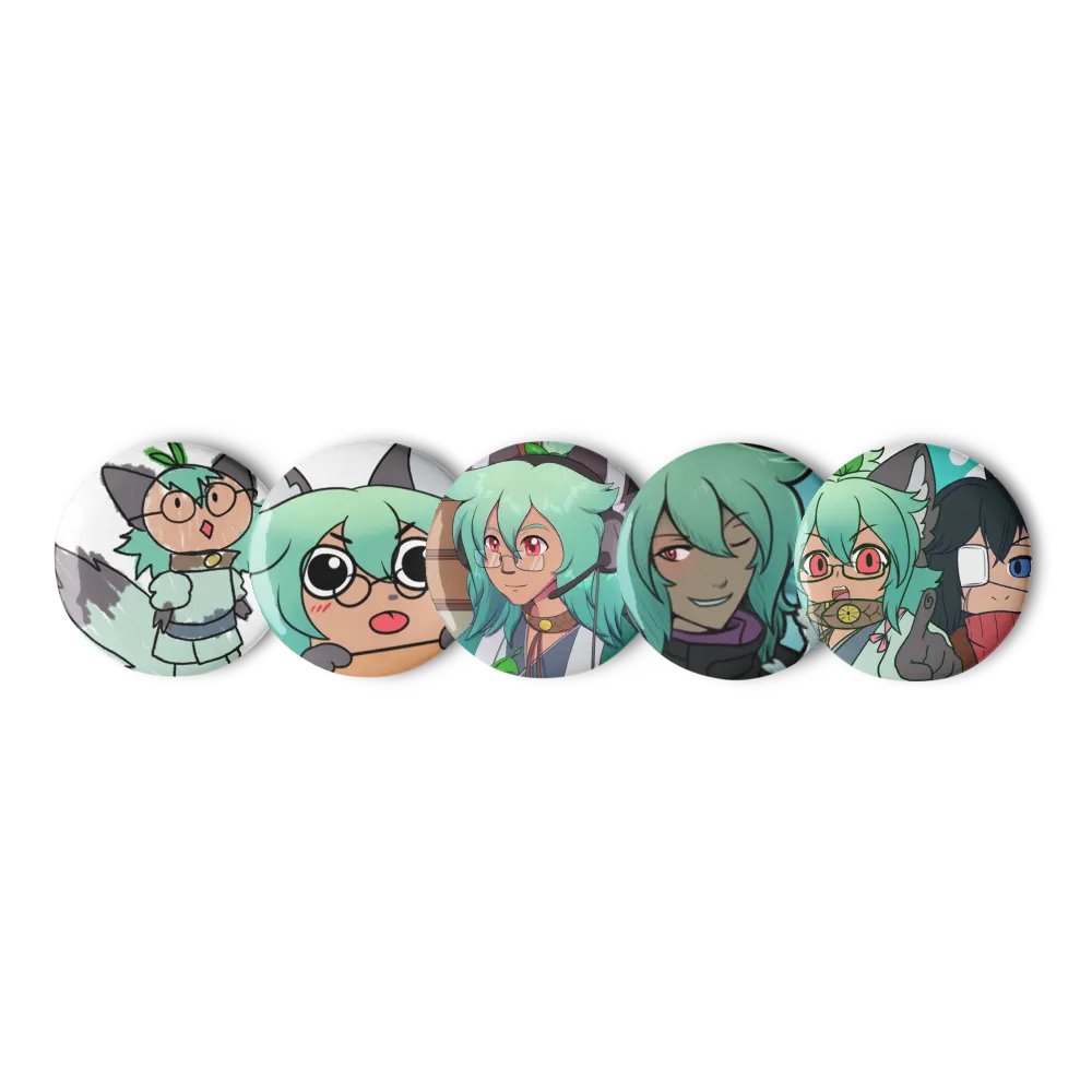 Saito Art Button Pins product image (5)