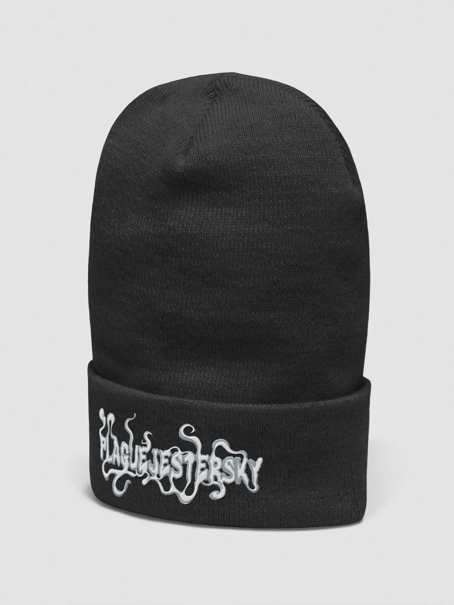 PLAGUEJESTERSKY SMOKE LOGO BEANIE product image (2)