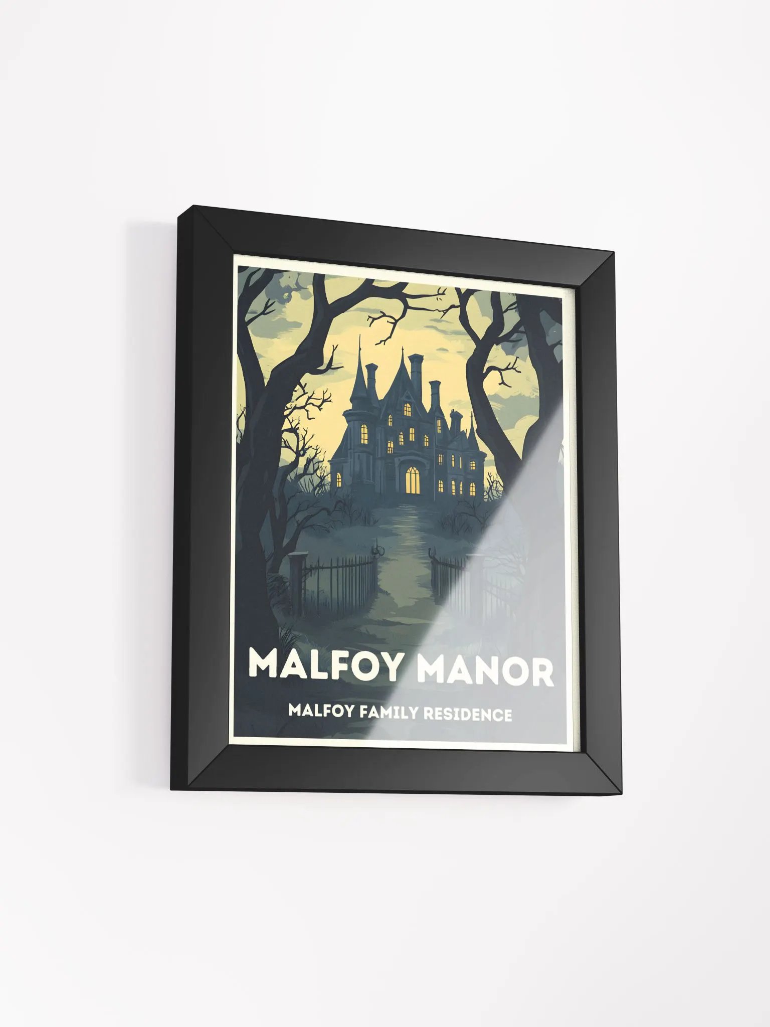 Magical Dark Manor Vintage Travel Poster product image (2)