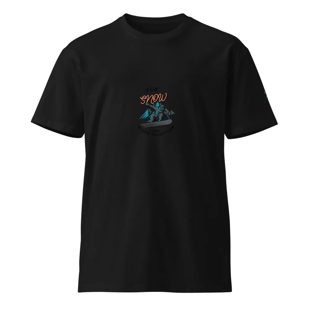 Snowboarder Motion Unisex T-Shirt product image (1)