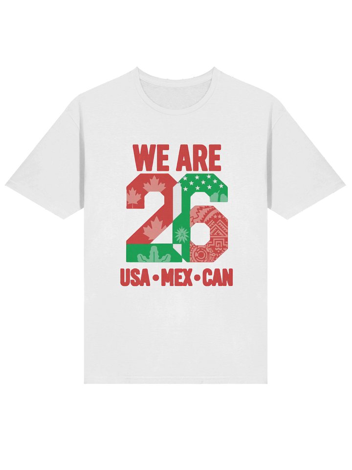 We Are 26 USA Mexico Canada Soccer Fan Shirt product image (1)