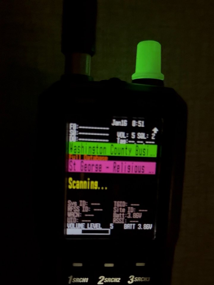 Boy and a Scanner Glow Knob (Compatible with Uniden® SDS100) product image (1)
