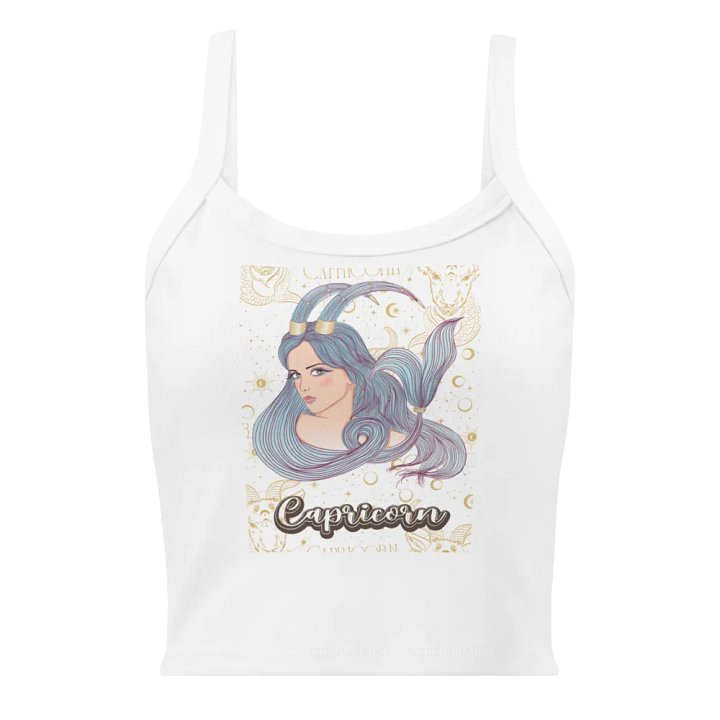 Capricorn Ribbed Tank product image (9)