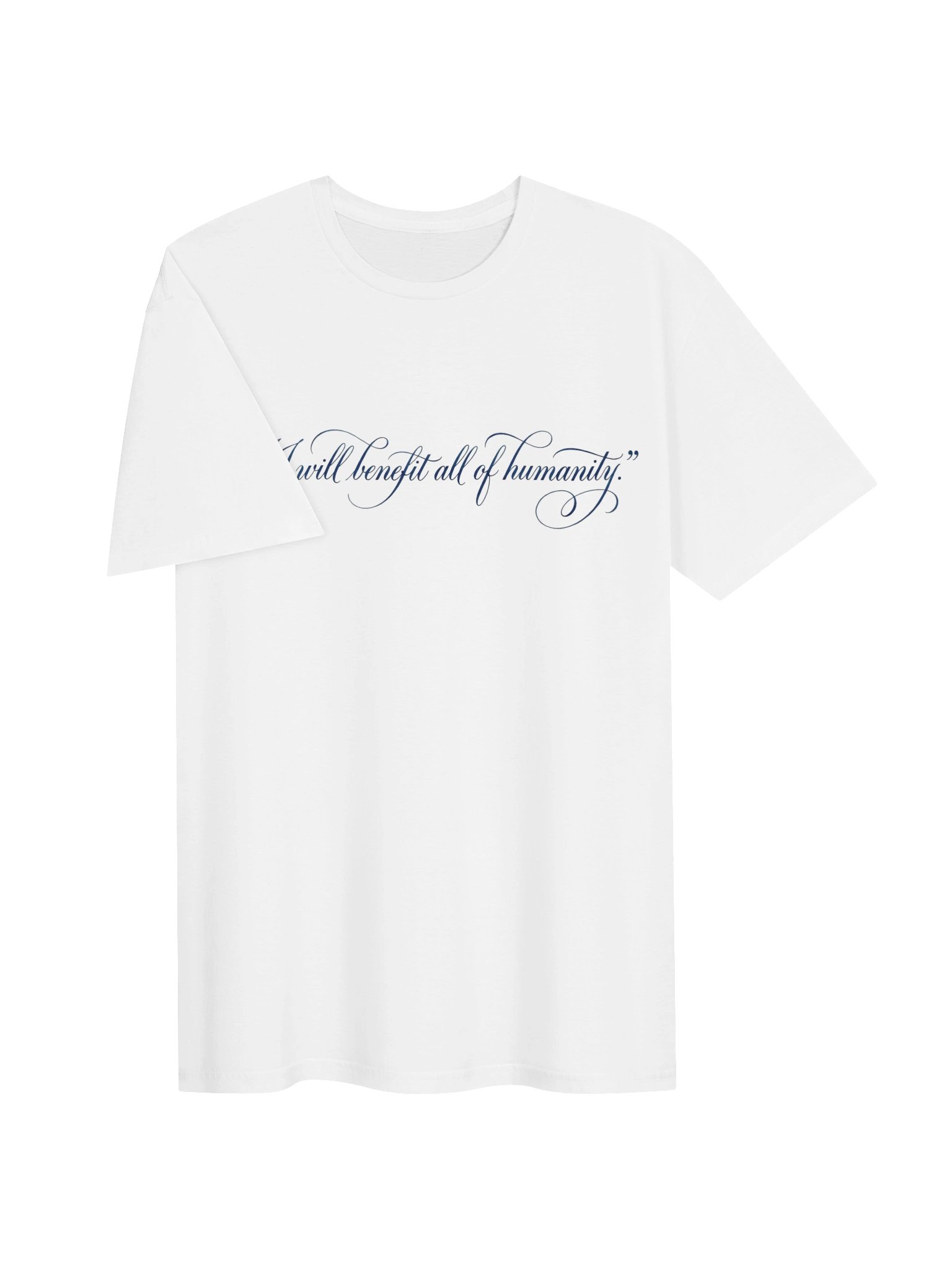 AI Will Benefit All of Humanity T-Shirt | AI Culture, AI Ethics & Frontier AI Meme Tee product image (34)