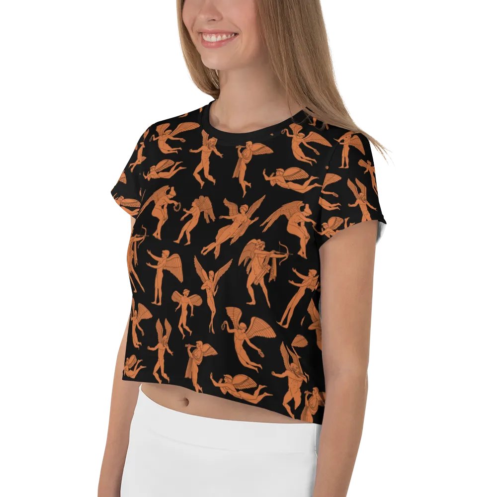 Erotes - red figure crop top product image (3)
