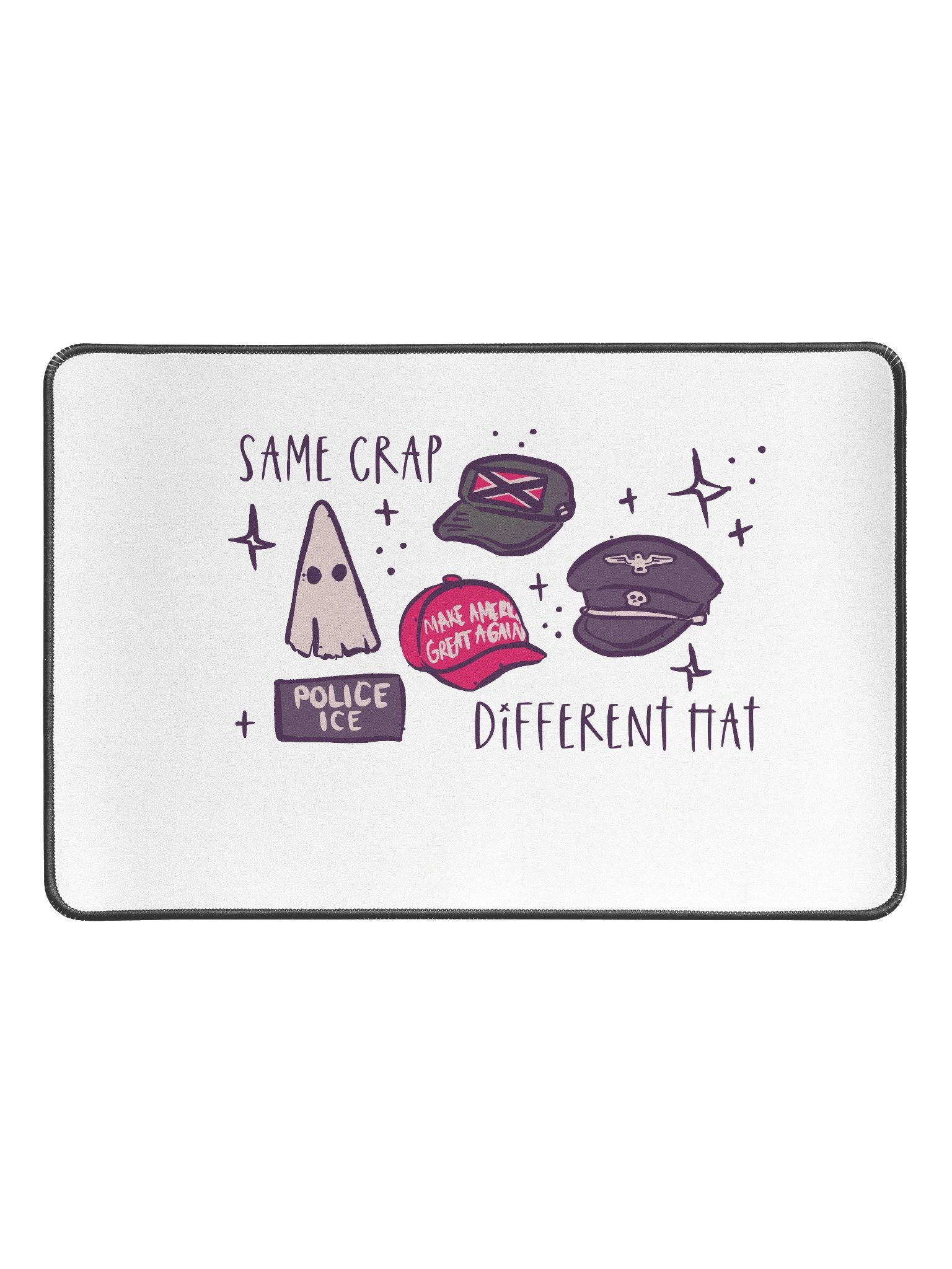 Same Crap, Different Hat Desk Mat product image (1)